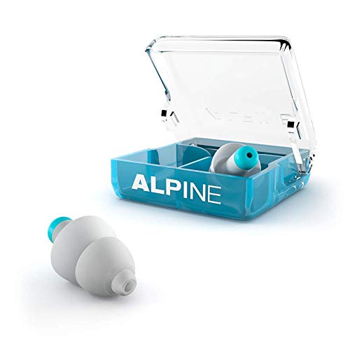 Alpine Pluggies Kids Ear Plugs - Noise Cancelling Ear Buds for Kids Age 5-12 - Ear Plugs for Small Ear Canals - Kids Ear Protection for Flying and Swimming - Hypoallergenic Reusable Earplugs for Kids