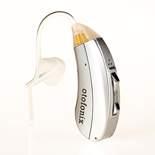 Hearing Amplifier Aid to Assist Adults and Seniors, OTC Personal Sound Enhancement Device | Otofonix Encore (Pair, Gray)
