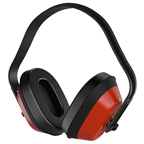 Neiko 53925A Safety Ear Muffs, NRR 26 dB, Adjustable, ANSI S3.19-1974 Approved